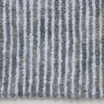 Minimal grey white bath mat design
