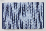 CloudRipple blue bathroom floor mat