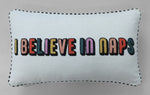 Quote cushion with piped edge finish