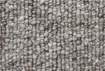 Natural tone chunky woven rug