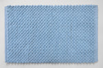 Absorbent bubble plush floor mat