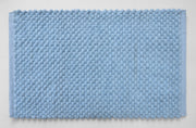 Absorbent bubble plush floor mat
