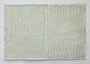 Absorbent aqua whisper bath mat